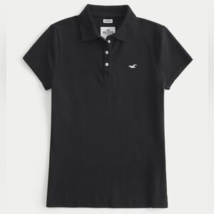 Hollister Black Polo